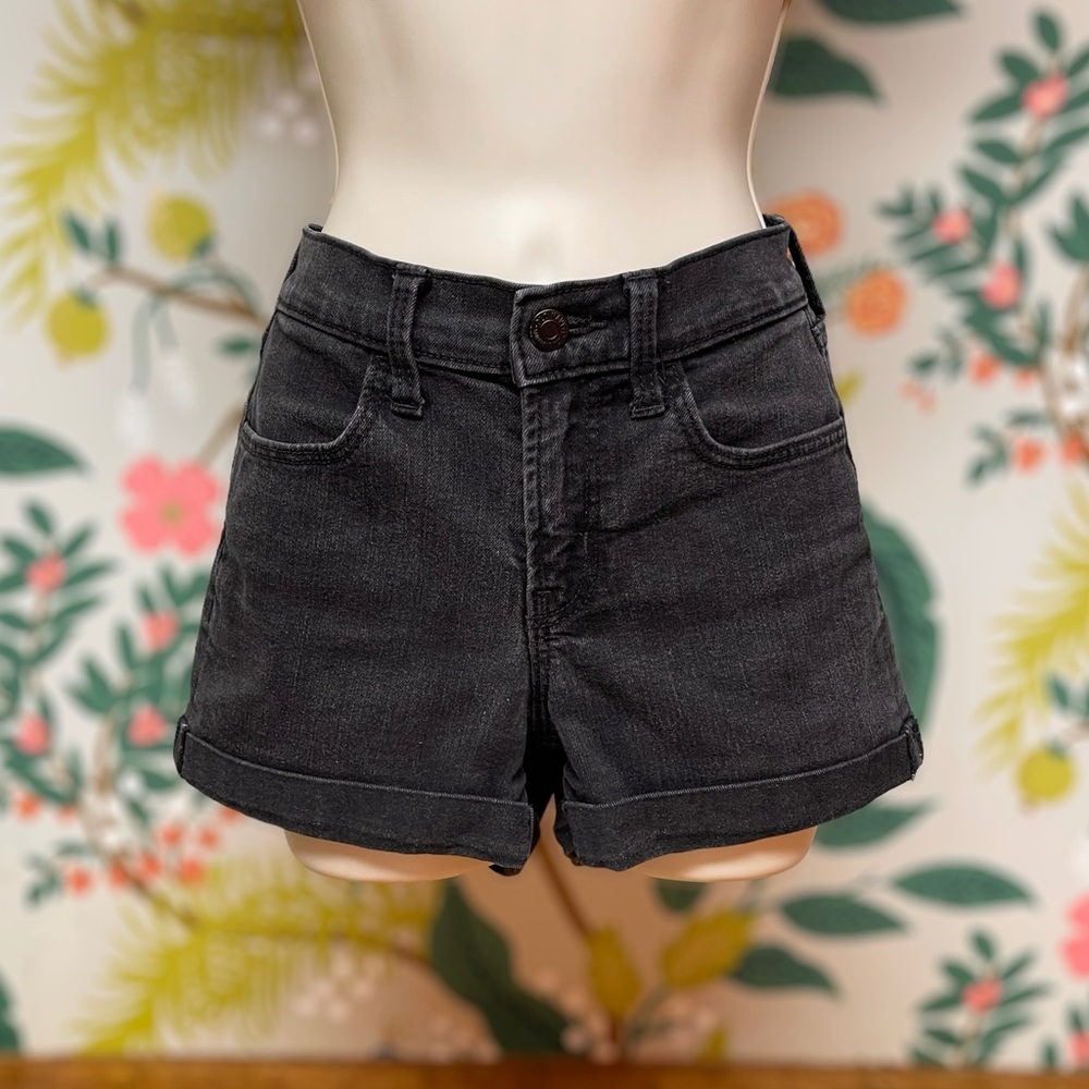 Old Navy Black Denim Shorts